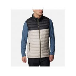 Kurtka uniwersalna męska Columbia Powder Lite Vest. Białe kurtki Columbia, m, bez wzorów, z syntetyku, bez kaptura. Za 289.99 zł.