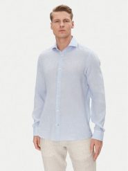 JOOP! Koszula 17 JSH-146Pai-W 30046075 Niebieski Slim Fit. Niebieskie koszule JOOP!, m, bez wzorów, ze lnu, bez kołnierzyka, bez ramiączek. Za 509.99 zł.
