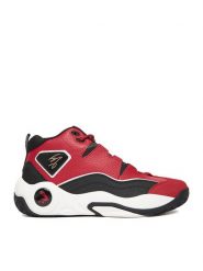 Shaq Sneakersy EOSS-H.O.F AQ95027M-RZ Czerwony. Czerwone buty sportowe casual Shaq, bez wzorów, ze skóry, bez zapięcia. Za 379.99 zł.