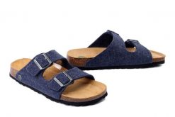 DR. BRINKMANN 220068-05 blau, klapki męskie. Niebieskie klapki Dr. Brinkmann. Za 186.92 zł.