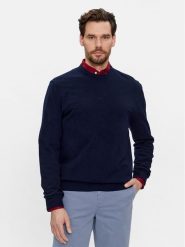 United Colors Of Benetton Sweter 1002U1G34 Granatowy Regular Fit. Niebieskie swetry rozpinane United Colors Of Benetton, m, bez wzorów, z wełny, bez kołnierzyka, bez ramiączek. Za 279.99 zł.