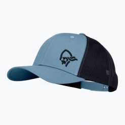 Czapka z daszkiem NORRONA Snap Back Trucker Mesh. Niebieskie czapki z daszkiem NORRONA, bez wzorów, z bawełny. Za 199.99 zł.