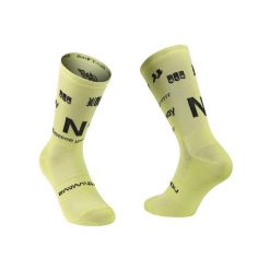 Skarpety rowerowe NORTHWAVE Type Sock żółty. Czarne skarpety Northwave, bez wzorów. Za 65.00 zł.
