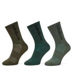 Skarpety Quiksilver. Brązowe skarpety Quiksilver, bez wzorów. Za 39.99 zł.