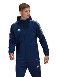 Adidas Kurtka sportowa "Tiro 21" w kolorze granatowym rozmiar: XS. Niebieskie kurtki outdoor i hardshell Adidas, xs, bez wzorów, z materiału, bez kaptura. Za 145.45 zł.