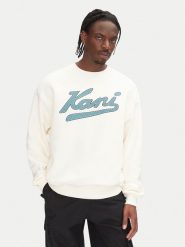Karl Kani Bluza Varsity Palm PD00005317 Biały Regular Fit. Białe bluzy Karl Kani, m, bez wzorów, z bawełny, bez kaptura. Za 239.99 zł.