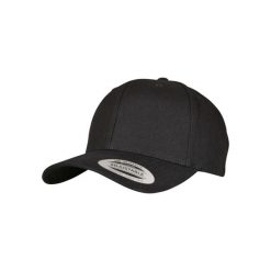 Czapka Flexfit 6-panel curved metal nap. Czarne czapki z daszkiem FLEXFIT, bez wzorów. Za 84.65 zł.