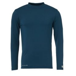Podkoszulka z długim rękawem Uhlsport Distinction. Niebieskie bielizna termoaktywna Uhlsport, bez wzorów, bez ramiączek. Za 163.50 zł.