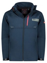 Canadian Peak Kurtka softshellowa "Tabloeak" w kolorze granatowym rozmiar: 3XL. Niebieskie kurtki outdoor i hardshell Canadian Peak, xl, bez wzorów, bez kaptura. Za 167.28 zł.