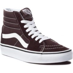 Sneakersy VANS - Sk8-Hi VN0A38GEU5Z Chocolate Torte/True Whit. Brązowe buty sportowe casual marki Vans, z gumy. W wyprzedaży za 249.00 zł.