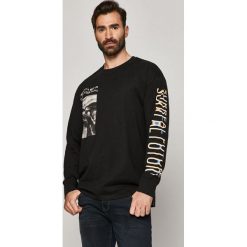 Medicine - Longsleeve Lux Black. Czarne bluzki z długim rękawem MEDICINE, l, bez wzorów, bez kołnierzyka, bez ramiączek. W wyprzedaży za 49.90 zł.