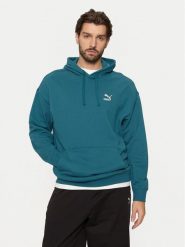Puma Bluza Better Classics 624241 Zielony Relaxed Fit. Zielone bluzy Puma, m, bez wzorów, z bawełny, bez kaptura. Za 139.99 zł.