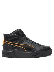 Puma Sneakersy RBD Tech Mid 396148 01 Czarny. Czarne buty sportowe casual Puma, bez wzorów, ze skóry, bez zapięcia. Za 249.99 zł.