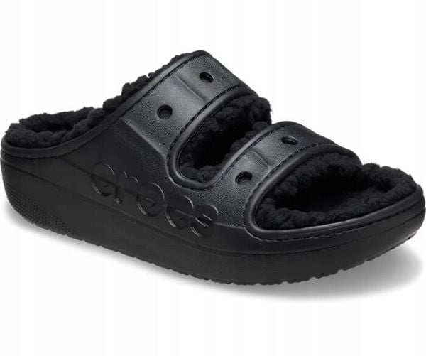 Klapki Dla Dorosłych Crocs Baya Cozzy Sandal. Brązowe klapki Crocs, z materiału. Za 149.99 zł.