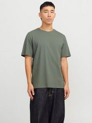 Jack & Jones Koszulka w kolorze khaki rozmiar: XL. Brązowe bezrękawniki Jack & Jones, xl, bez wzorów, z bawełny, bez kołnierzyka, bez ramiączek. Za 43.99 zł.