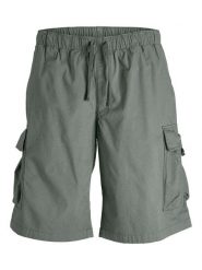 Jack & Jones Bojówki w kolorze khaki rozmiar: L. Brązowe joggery i bojówki Jack & Jones, l, bez wzorów. Za 110.04 zł.