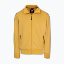 Bluza męska Pitbull Track Jacket Powers. Żółte bluzy PITBULL, m, bez wzorów, bez kaptura. Za 209.99 zł.
