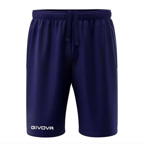 Givova One krótkie spodenki sportowe niebieskie 2XL. Niebieskie krótkie spodenki sportowe Givova, m, bez wzorów, z poliesteru. Za 141.99 zł.
