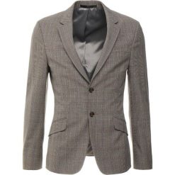 Topman STONE RICHARDSON CHECK MUSCLE SUIT Marynarka garniturowa stone. Garnitury marki Topman. Za 629.00 zł.