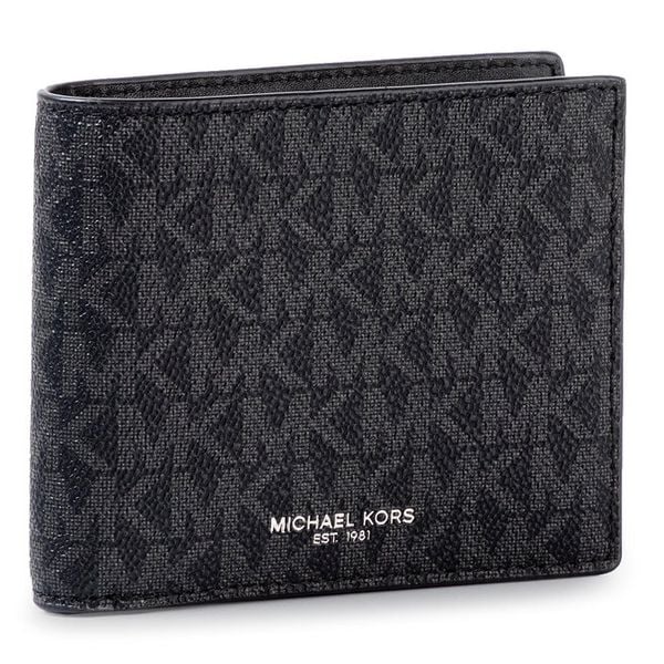 Portfel Michael Kors. Czarne portfele Michael Kors, bez wzorów. Za 339.99 zł.