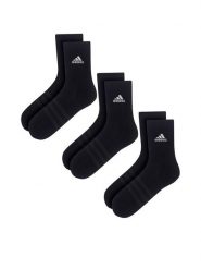 Adidas Skarpety męskie IC1310 3-PACK Czarny. Czarne skarpety Adidas, bez wzorów. Za 59.99 zł.