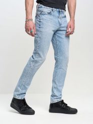 BIG STAR Dżinsy "Harper" - Tapered fit - w kolorze błękitnym rozmiar: W32/L34. Niebieskie jeansy BIG STAR, l. Za 187.45 zł.