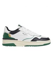 Pepe Jeans FOOTWEAR Sneakersy "Chester Basic" w kolorze białym ze wzorem rozmiar: 41. Białe buty sportowe casual Pepe Jeans FOOTWEAR, bez wzorów, z jeansu, bez zapięcia. Za 206.42 zł.