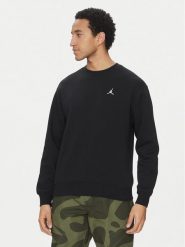 Nike Bluza FV7293 Czarny Regular Fit. Czarne bluzy Nike, m, bez wzorów, z bawełny, bez kaptura. Za 259.99 zł.