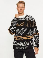 Just Cavalli Sweter 75OAFM08 Kolorowy Regular Fit. Swetry rozpinane Just Cavalli, m, bez wzorów, z syntetyku, bez kołnierzyka, bez ramiączek. Za 3,669.00 zł.