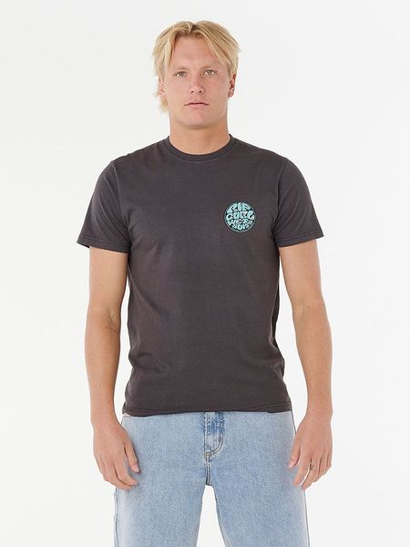 Rip Curl Koszulka "Wettie Passage Icon" w kolorze antracytowym rozmiar: M. Czarne bezrękawniki Rip Curl, m, bez wzorów, z bawełny, bez kołnierzyka, bez ramiączek. Za 70.24 zł.
