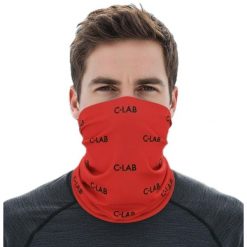 Lekki Komin Unisex Czerwony. Czerwone szaliki C-LAB, bez wzorów. Za 104.50 zł.