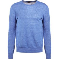 BOSS CASUAL KWASIROL Sweter blau. Swetry rozpinane BOSS CASUAL, ze lnu. W wyprzedaży za 377.30 zł.
