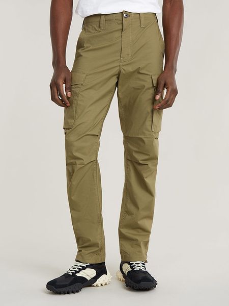 G-Star Bojówki w kolorze oliwkowym rozmiar: W28/L32. Zielone joggery i bojówki G-Star, l, bez wzorów, z bawełny, retro. Za 87.19 zł.