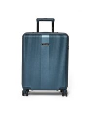 WITTCHEN Walizka kabinowa 56-3P-903-90 Niebieski. Niebieskie walizki Wittchen, bez wzorów, z tworzywa sztucznego. Za 419.99 zł.