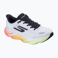 Buty do biegania męskie SKECHERS Skx Aero Burst. Białe buty do biegania Skechers, bez wzorów, bez zapięcia, do biegania, skechers sport. Za 609.99 zł.
