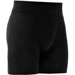 Bokserki termoaktywne Devold Breeze Plus Merino 200 Boxer. Czarne bielizna termoaktywna Devold, l, bez wzorów, z materiału, bez ramiączek. Za 214.49 zł.
