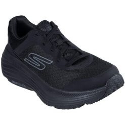 Buty sportowe męskie Skechers Max Cushioning Endea. Czarne buty do biegania Skechers, bez wzorów, bez zapięcia, do biegania, skechers sport. Za 359.99 zł.