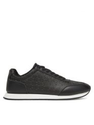 Calvin Klein Sneakersy Low Prof Runn Laceup Mono HM0HM01896 Czarny. Czarne buty sportowe casual CALVIN KLEIN, bez wzorów, ze skóry, bez zapięcia. Za 649.99 zł.