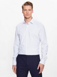 Boss Koszula 50490348 Biały Regular Fit. Białe koszule Boss, m, bez wzorów, z syntetyku, bez kołnierzyka, bez ramiączek. Za 139.99 zł.