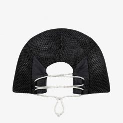 Czapka Buff 5 Panels Air Cap. Czarne czapki z daszkiem Buff, bez wzorów, z materiału. Za 153.99 zł.