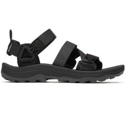 Sandały męskie Merrell Speed Fusion Sport RMX. Czarne sandały Merrell, bez zapięcia. Za 229.99 zł.