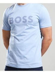 Hugo Boss Underwear Koszulka w kolorze błękitnym rozmiar: S. Niebieskie bezrękawniki Hugo Boss Underwear, s, bez wzorów, z bawełny, bez kołnierzyka, bez ramiączek. Za 142.95 zł.