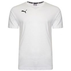 T-Shirt Puma Teamgoal 23 Casuals Tee 04 Dorosłych. Białe t-shirty sportowe Puma, bez wzorów, z poliesteru, bez ramiączek, do piłki nożnej. Za 146.99 zł.