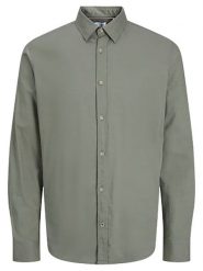 Jack & Jones Koszula w kolorze khaki rozmiar: L. Brązowe koszule Jack & Jones, l, bez wzorów, z bawełny, bez kołnierzyka, bez ramiączek. Za 97.28 zł.
