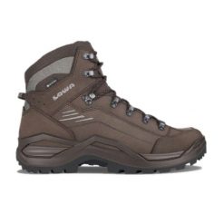 Buty trekkingowe męskie Lowa Renegade Evo Mid Gtx. Brązowe buty turystyczne Lowa, na zimę, bez wzorów, z materiału, za kostkę, bez zapięcia, trekkingowe. Za 1,099.45 zł.