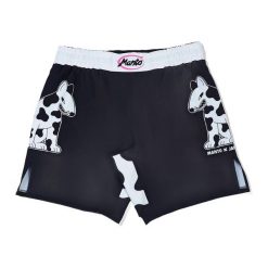 Spodenki treningowe męskie MANTO Dogs. Czarne krótkie spodenki sportowe Manto, l, bez wzorów. Za 159.99 zł.