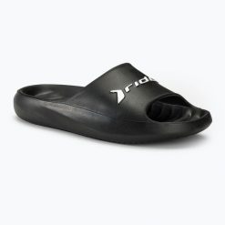 Klapki męskie RIDER Rzero Slide. Czarne klapki Rider, z materiału. Za 129.99 zł.