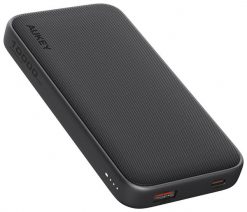 Aukey 10 000 mAh USB-C 15W PB-Y46. Brązowe powerbanki . Za 94.90 zł.