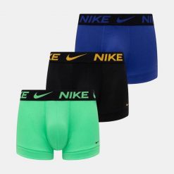 Bokserki Nike Elite Breathe 3 szt. czarne niebieskie zielone żółte. Czarne bokserki Nike, m, bez wzorów. Za 186.12 zł.