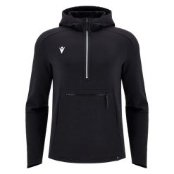 Bluza z kapturem z zamkiem 1/2 Macron FCE Suilven. Czarne bluzy z kapturem Macron, na jesień, l, bez wzorów, z dżerseju, z kapturem. Za 404.50 zł.